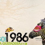 La Gustadera, G0! 1986. Diseño revista Vectores