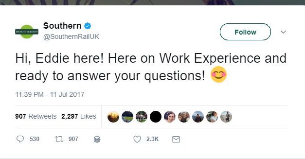 Southern Rail UK Breathes Life Back into Social Media